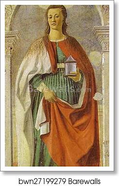 St. Mary Magdalene by Piero Della Francesca, Art Print
