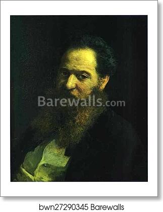 Portrait of the Physiologist Moriz Schiff by Nikolay Gay, Art Print Portrait of the Physiologist Moriz Schiff by Nikolay Gay, Art Print