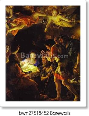 The Adoration of the Shepherds by Anton Raphael Mengs, Art Print The Adoration of the Shepherds by Anton Raphael Mengs, Art Print