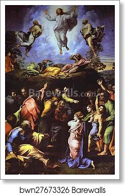 The Transfiguration by Raphael, Art Print