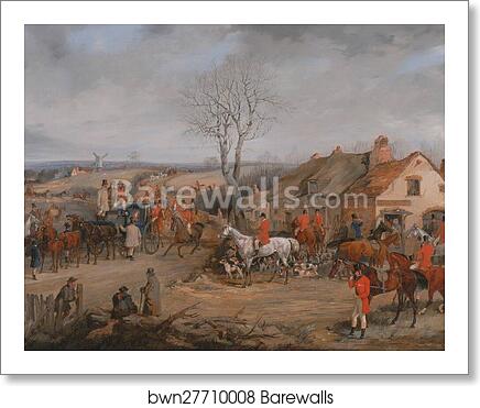 Hunting Scene: The Meet by Henry Thomas Alken, Art Print