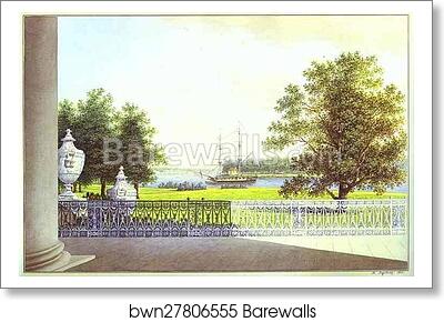 View from the Terrace of the Elagin Palace by Maxim Vorobiev, Art Print View from the Terrace of the Elagin Palace by Maxim Vorobiev, Art Print