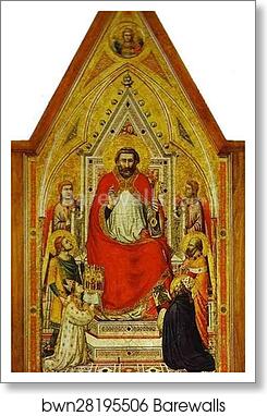Stefaneschi Polyptych by Giotto, Art Print