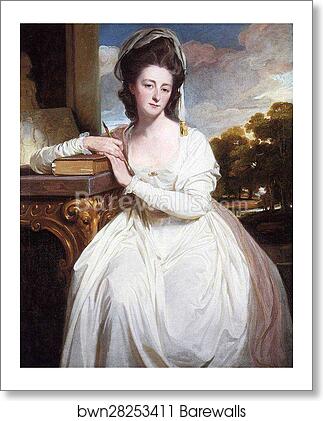 Charlotte Bettesworth, Mrs John Sargent by George Romney, Art Print Charlotte Bettesworth, Mrs John Sargent by George Romney, Art Print
