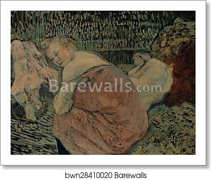 Two Friends by Henri De Toulouse-Lautrec, Art Print