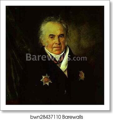 Portrait of V. S. Sheremetyev by Orest Kiprensky, Art Print Portrait of V. S. Sheremetyev by Orest Kiprensky, Art Print