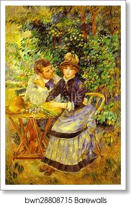 In the Garden. (Dans le jardin) by Pierre-Auguste Renoir, Art Print In the Garden. (Dans le jardin) by Pierre-Auguste Renoir, Art Print