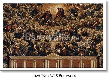 Paradise by Jacopo Robusti, Called Tintoretto, Art Print