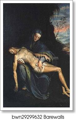 Pieta by Sofonisba Anguissola, Art Print