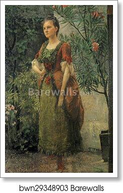 Portrait of Emilie Flöge by Gustav Klimt, Art Print