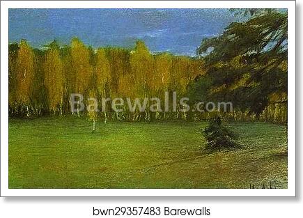 Autumn Landscape by Isaac Levitan, Art Print