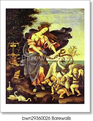 Allegory of Music (The Muse Erato) by Filippino Lippi, Art Print Allegory of Music (The Muse Erato) by Filippino Lippi, Art Print