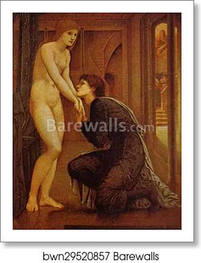 The Soul Attains. The Pygmalion Series by Sir Edward Coley Burne-Jones, Art Print The Soul Attains. The Pygmalion Series by Sir Edward Coley Burne-Jones, Art Print