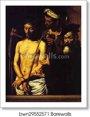 Ecce Homo by Caravaggio, Art Print