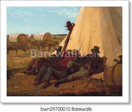 The Bright Side by Winslow Homer, Art Print