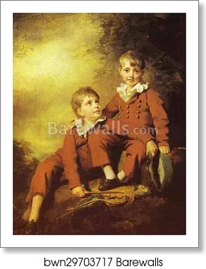 Portrait of the Binning Children by Sir Henry Raeburn, Art Print Portrait of the Binning Children by Sir Henry Raeburn, Art Print