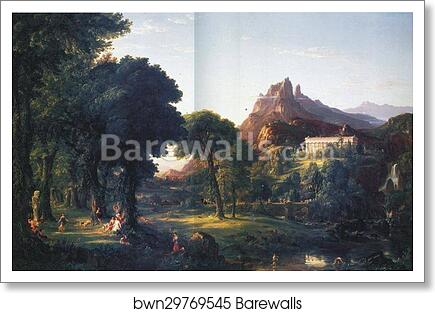 Dream of Arcadia by Thomas Cole, Art Print