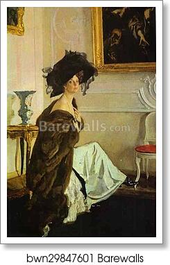 Portrait of Princess Olga Orlova by Valentin Serov, Art Print