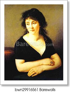 Portrait of Mme Bruyère by Baron Antoine-Jean Gros, Art Print Portrait of Mme Bruyère by Baron Antoine-Jean Gros, Art Print