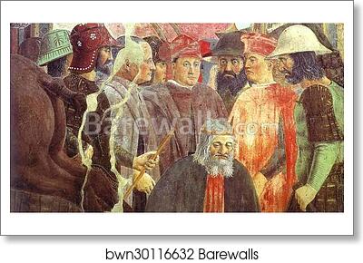 Legend of the True Cross: Battle Between Heraclius and Chosroes. Detail by Piero Della Francesca, Art Print Legend of the True Cross: Battle Between Heraclius and Chosroes. Detail by Piero Della Francesca, Art Print