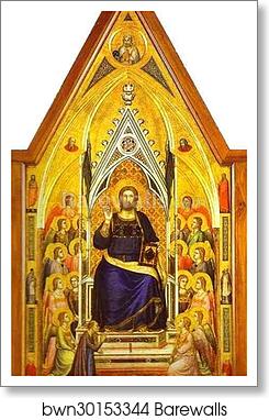 Stefaneschi Polyptych by Giotto, Art Print