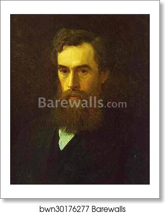 Portrait of Pavel Tretyakov, the Art Collector, Founder of the Gallery by Ivan Kramskoy, Art Print Portrait of Pavel Tretyakov, the Art Collector, Founder of the Gallery by Ivan Kramskoy, Art Print