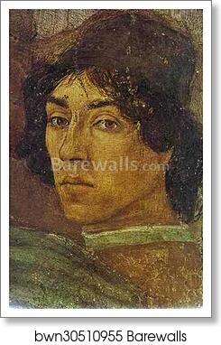Self-Portrait by Filippino Lippi, Art Print
