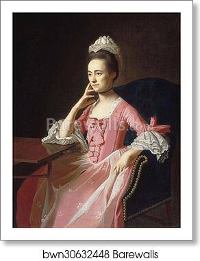 Mrs. John Hancock (Dorothy Quincy) by John Singleton Copley, Art Print