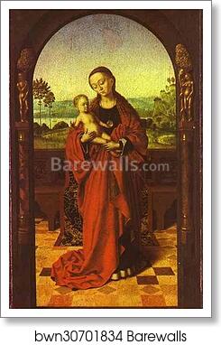 Madonna with Child by Petrus Christus, Art Print