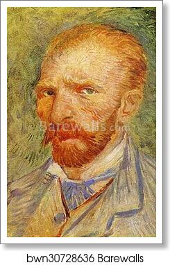Self-Portrait by Vincent Van Gogh, Art Print