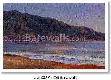 The Bay of Naples Near Castellmare by Alexander Ivanov, Art Print The Bay of Naples Near Castellmare by Alexander Ivanov, Art Print