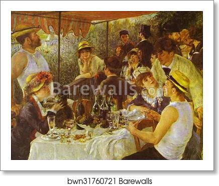 The Luncheon of the Boating Party by Pierre-Auguste Renoir, Art Print The Luncheon of the Boating Party by Pierre-Auguste Renoir, Art Print