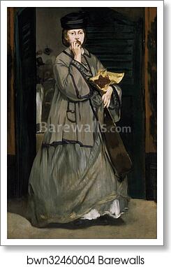 Street Singer by Édouard Manet, Art Print