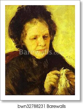 Portrait of Mme. Théodore Charpentier by Pierre-Auguste Renoir, Art Print