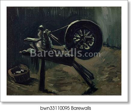 Bobbin winder by Vincent Van Gogh, Art Print