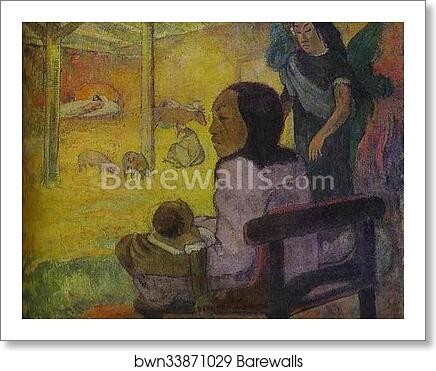 Baby (The Nativity) by Paul Gauguin, Art Print