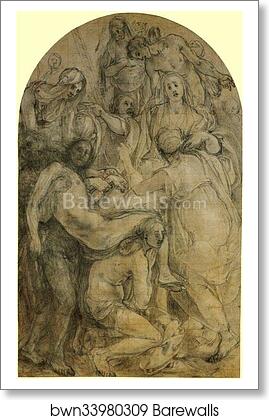 The Deposition by Jacopo Carrucci, Known As Pontormo, Art Print The Deposition by Jacopo Carrucci, Known As Pontormo, Art Print