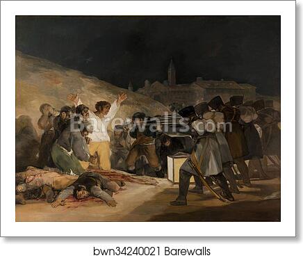 The Third of May by Francisco Goya, Art Print