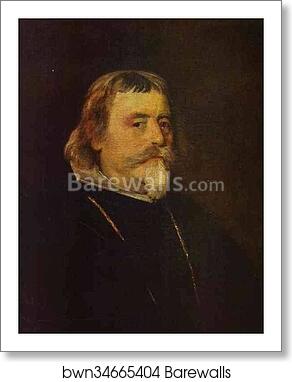 Portrait of an Old Gentleman with a Gold Chain and Cross of Order by Diego Velázquez, Art Print Portrait of an Old Gentleman with a Gold Chain and Cross of Order by Diego Velázquez, Art Print