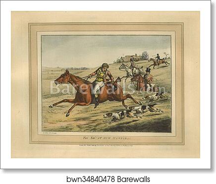 Yoi Yoi! At him Hannibal by Henry Thomas Alken, Art Print