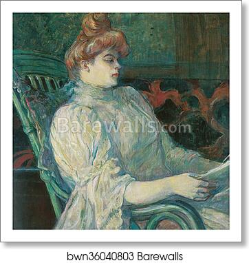 Madame Marthe X―Bordeaux by Henri De Toulouse-Lautrec, Art Print