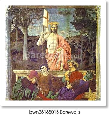 The Resurrection by Piero Della Francesca, Art Print