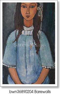 Alice by Amedeo Modigliani, Art Print