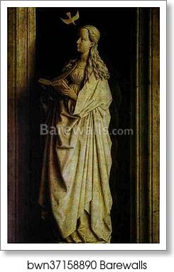 The Annunciation by Jan Van Eyck, Art Print