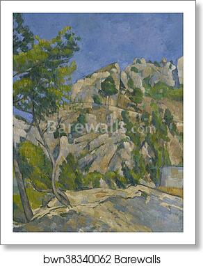 Bottom of the Ravine by Paul Cézanne, Art Print