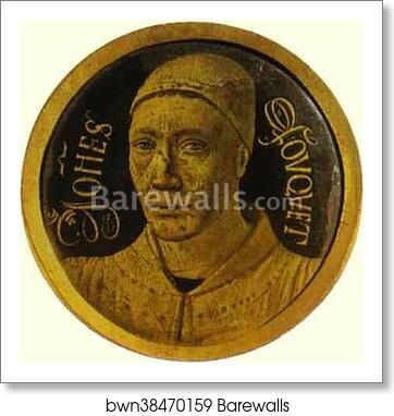 Self-Portrait by Jean Fouquet, Art Print