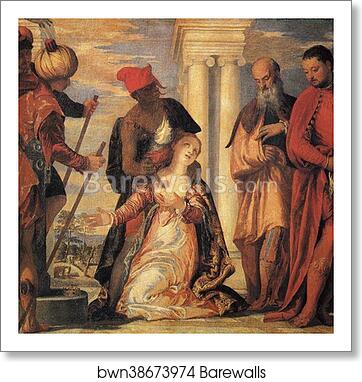 The Martyrdom of St. Justina by Paolo Veronese, Art Print