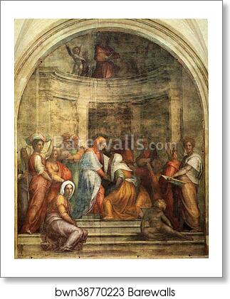 The Visitation by Jacopo Carrucci, Known As Pontormo, Art Print The Visitation by Jacopo Carrucci, Known As Pontormo, Art Print