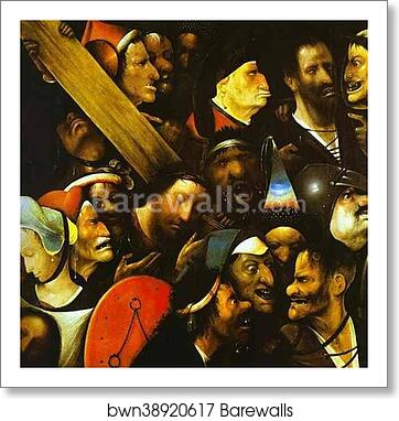 Christ Carrying the Cross by Hieronymus Bosch, Art Print