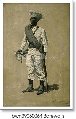 One of Gomez' Men by Frederic Remington, Art Print